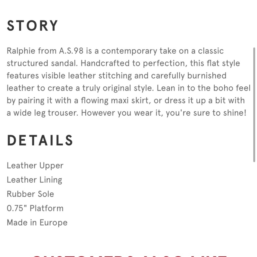 🆕A.S.98 Ralphie Sandal - Picture 10 of 12